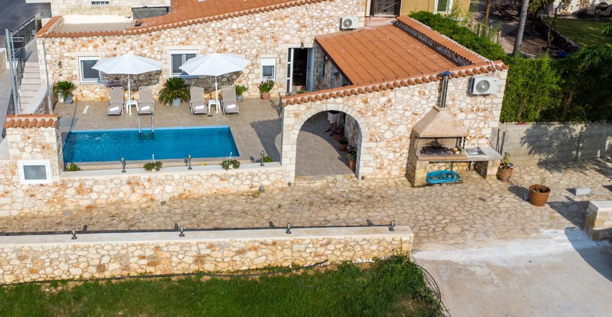 Villa Argyro コリンバリ エクステリア 写真